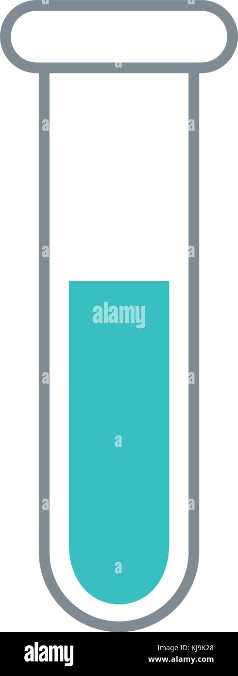 Test tube medical flask Stock Vector Image & Art - Alamy