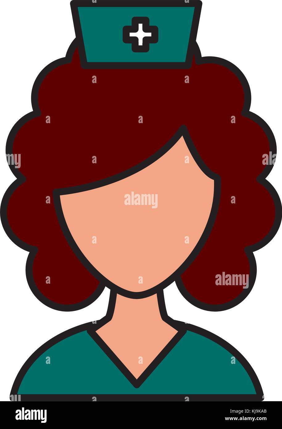 Nurse avatar profile Stock Vector Image & Art - Alamy