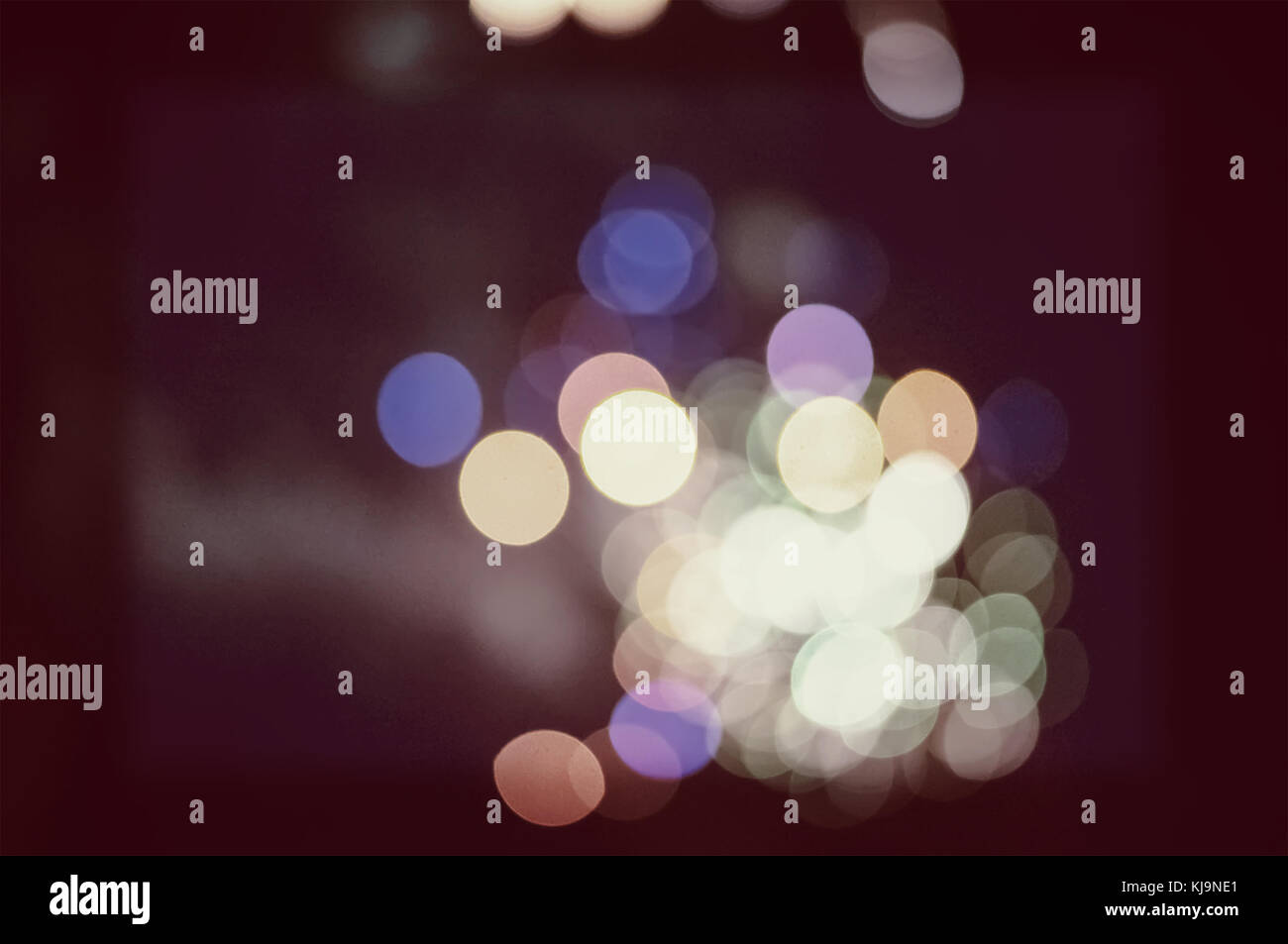 Christmas background. Festive abstract holidays background with bokeh ...