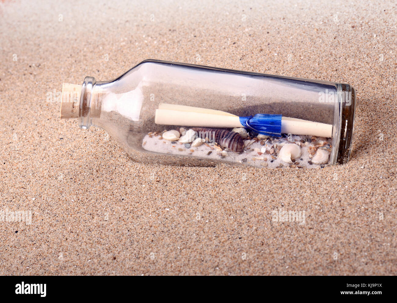 Message in a bottle Stock Photo Alamy