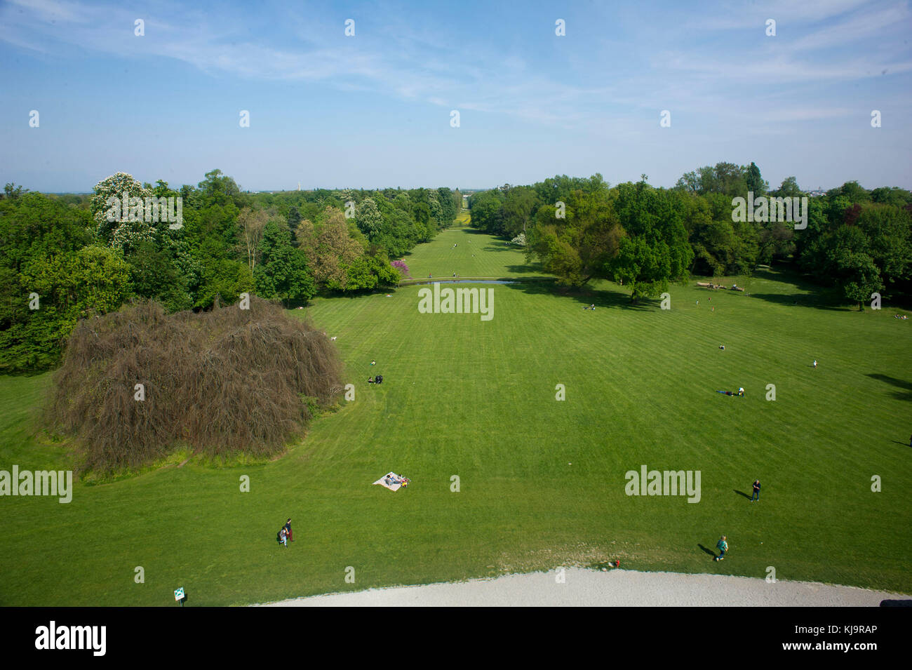 Italy, Lombardy, Monza, Villa Reale in neoclassical style Stock Photo
