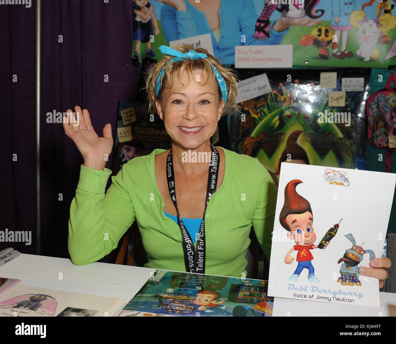 FORT LAUDERDALE, FL - SEPTEMBER 17:  Debi Derryberry during Animate Florida held at the Fort Lauderdale Convention Center on September 17, 2016 in Fort Lauderdale, Florida   People:  Debi Derryberry Stock Photo