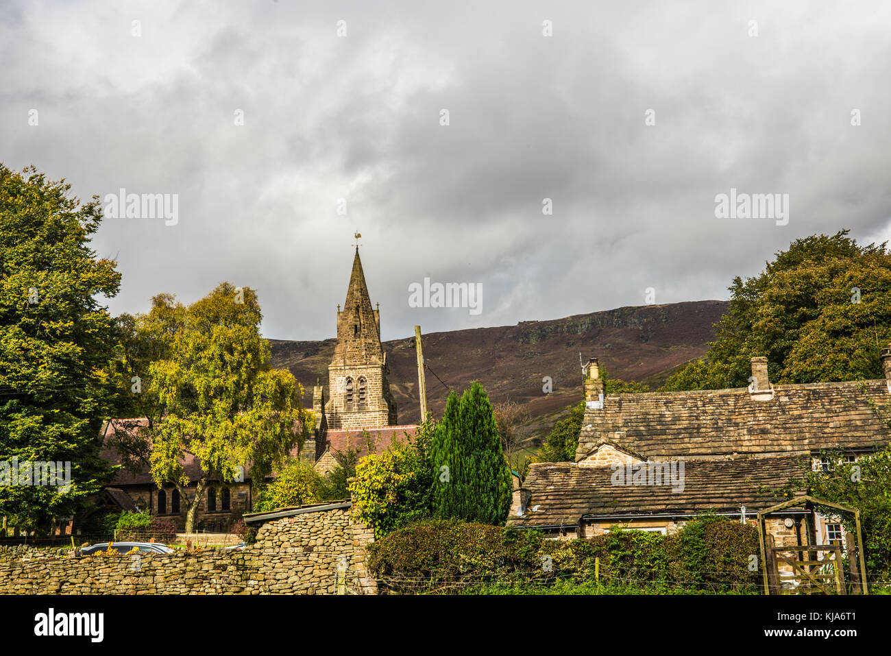 Edale the mountain Range Derbyshire  Ray Boswell Stock Photo