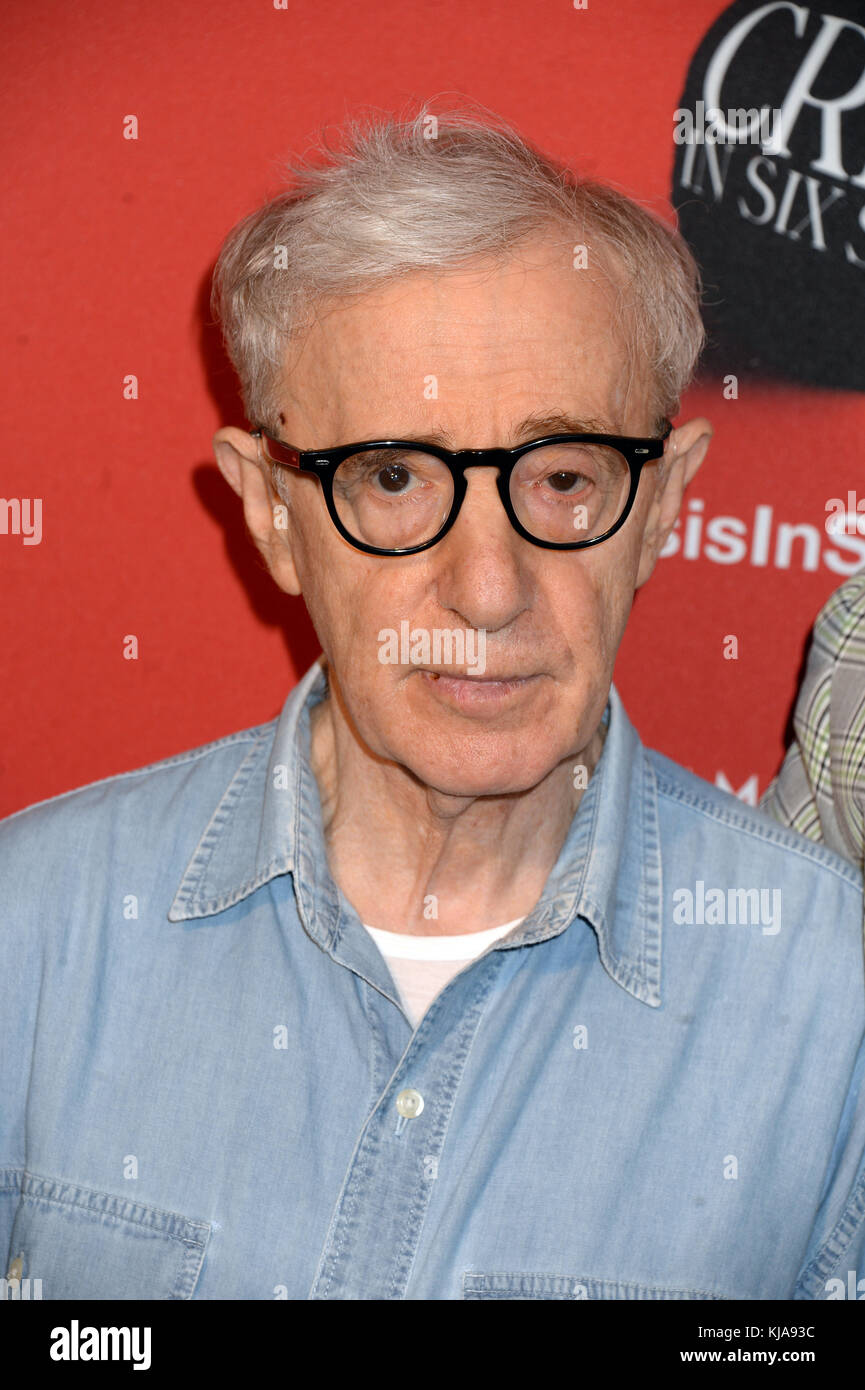 NEW YORK, NY SEPTEMBER 15 Woody Allen attends the world premiere of