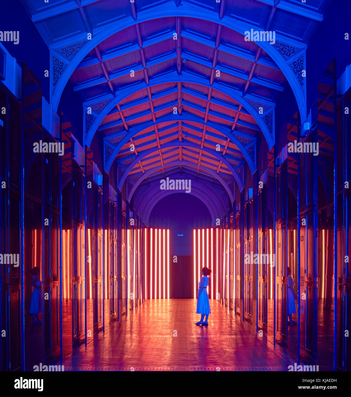 Interior view with figure. London Design Festival Installation, London ...