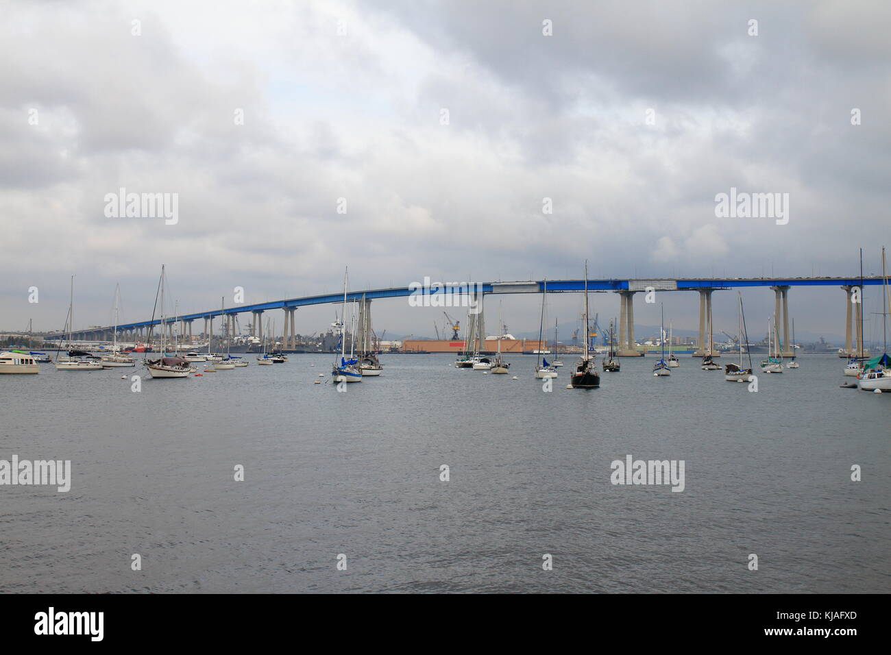 Coronado Bridge - San Diego - USA Stock Photo
