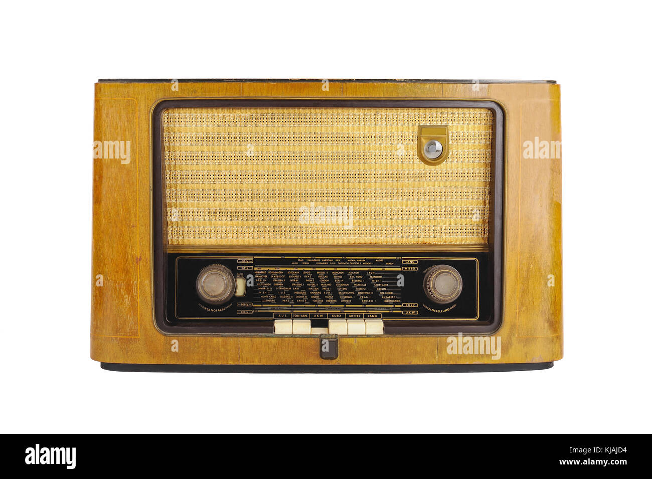 Tube radio front hi-res stock photography and images - Alamy