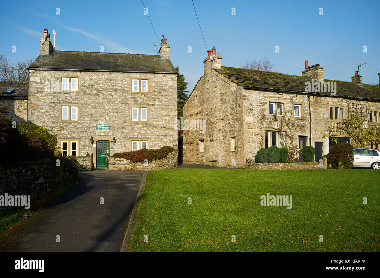 Yorkshire Dales - Austwick Village, nr Settle, North Yorkshire, Northern England Stock Photo