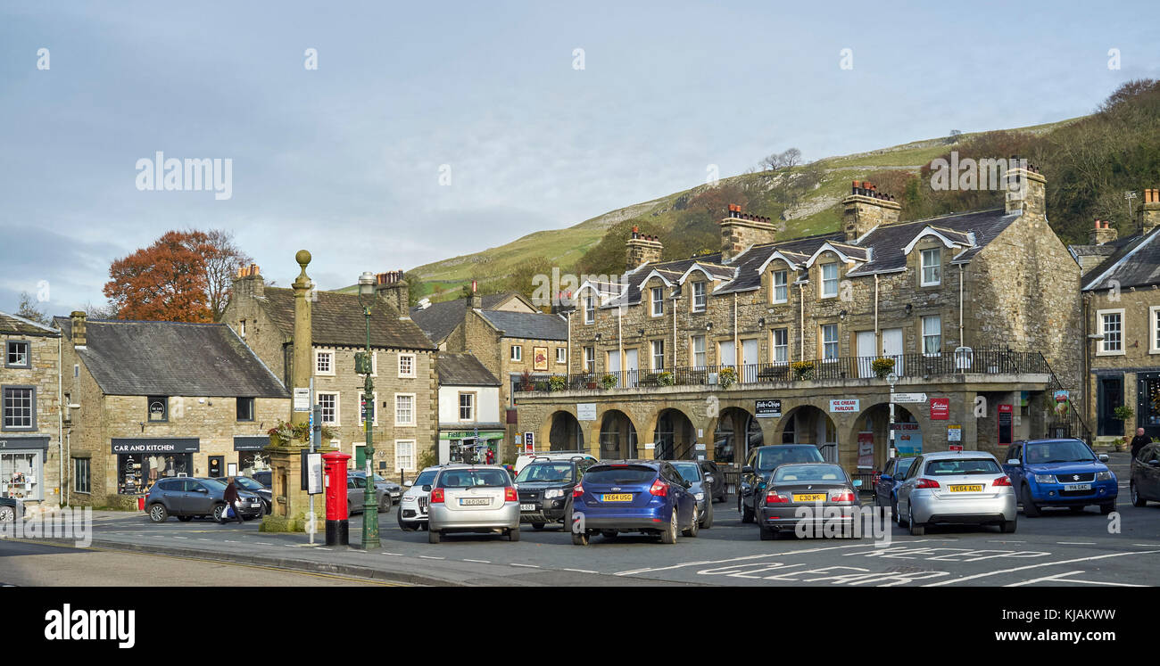 The market town of Settle, Yorkshire Dales, Northern England, UK Stock Photo