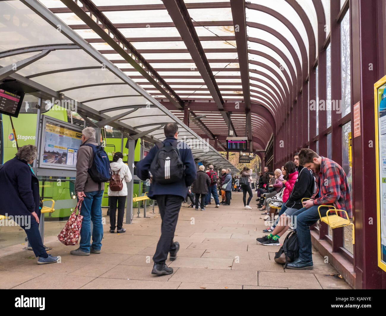 The bus station on Drummer Street in the town centre of Cambridge, England Stock Photo Alamy The bus station on Drummer Street in the town centre of Cambridge, England Stock Photo Alamy