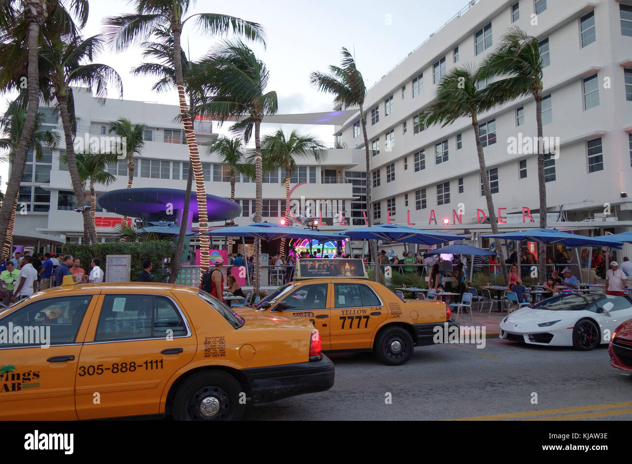 The Clevelander, Miami South Beach Stock Photo