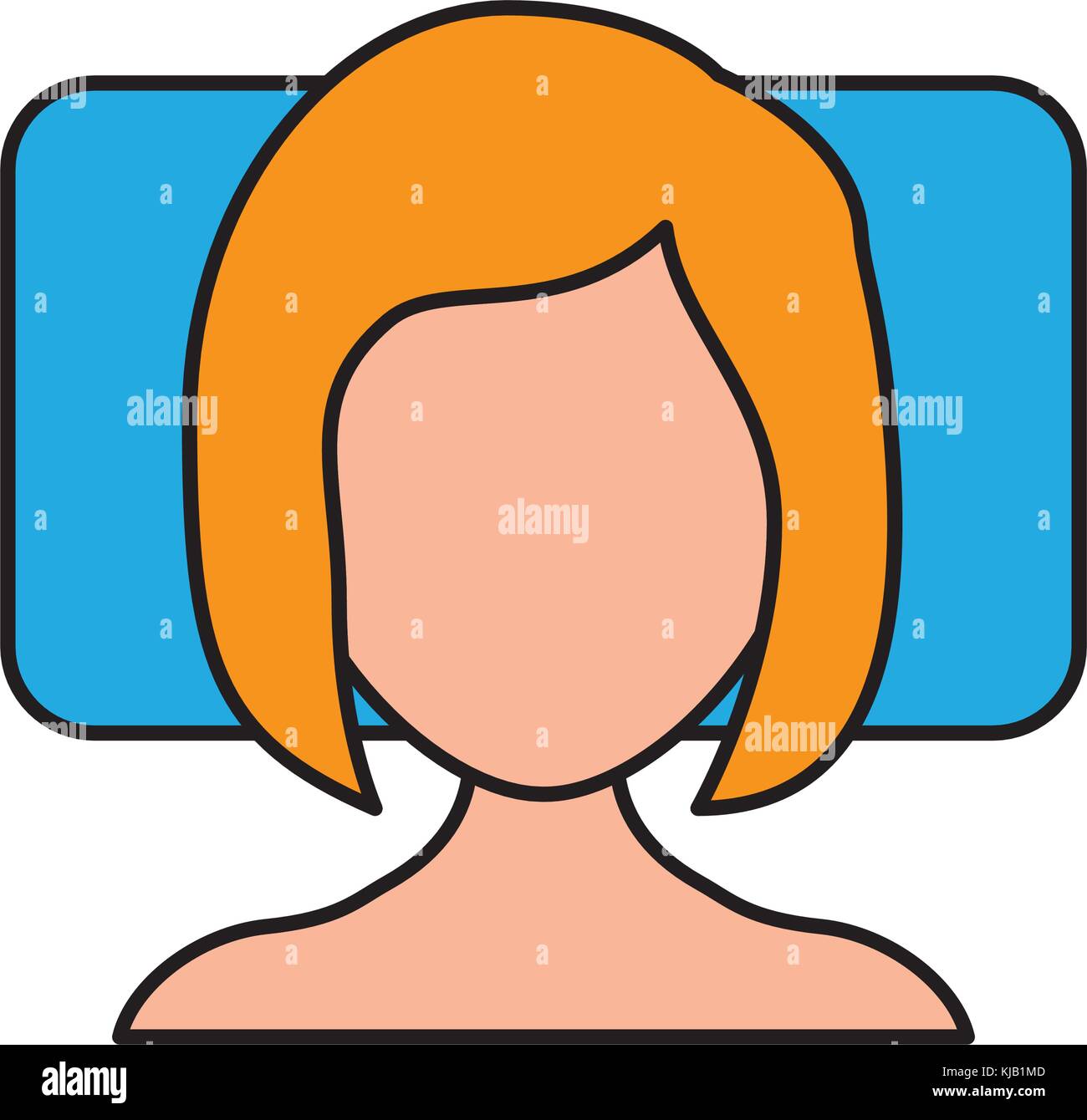 Sleeping woman avatar icon Stock Vector Image & Art - Alamy