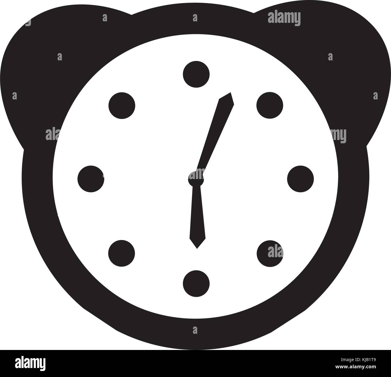 watch alarm clock icon Stock Vector Image & Art - Alamy