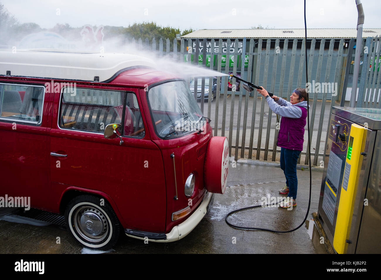 Coin operated car on sale washes