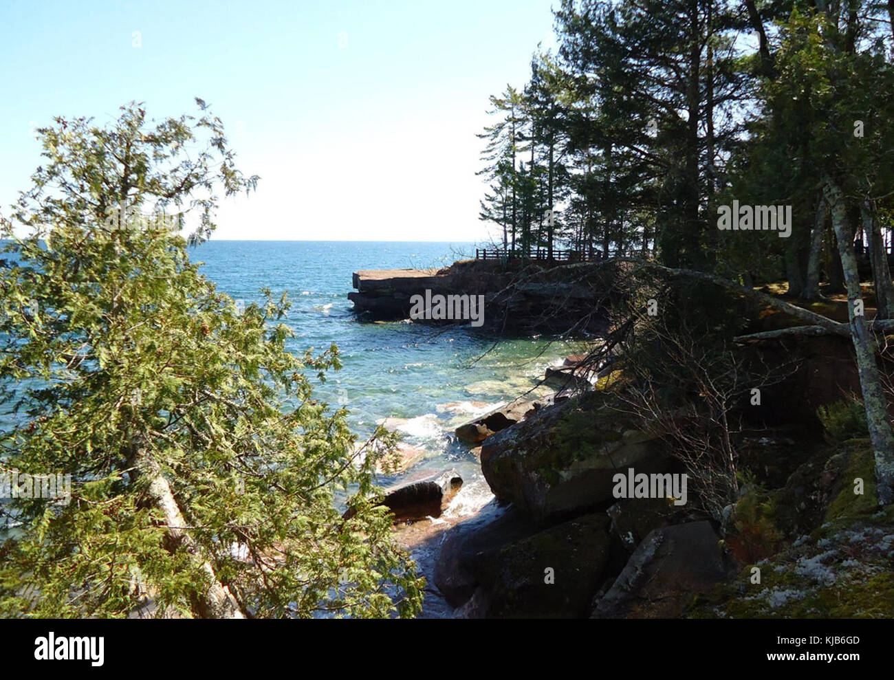 Gfp wisconsin madeline island lakeshore Stock Photo Alamy