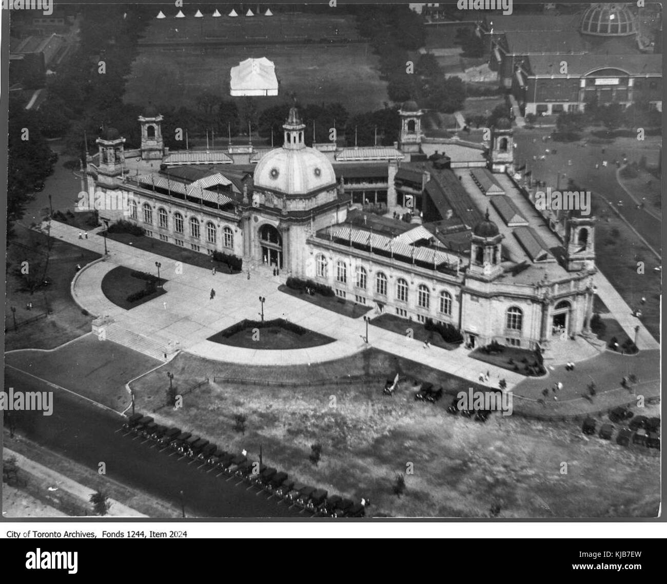 Ontario Government Building Aerial View 1929 Stock Photo