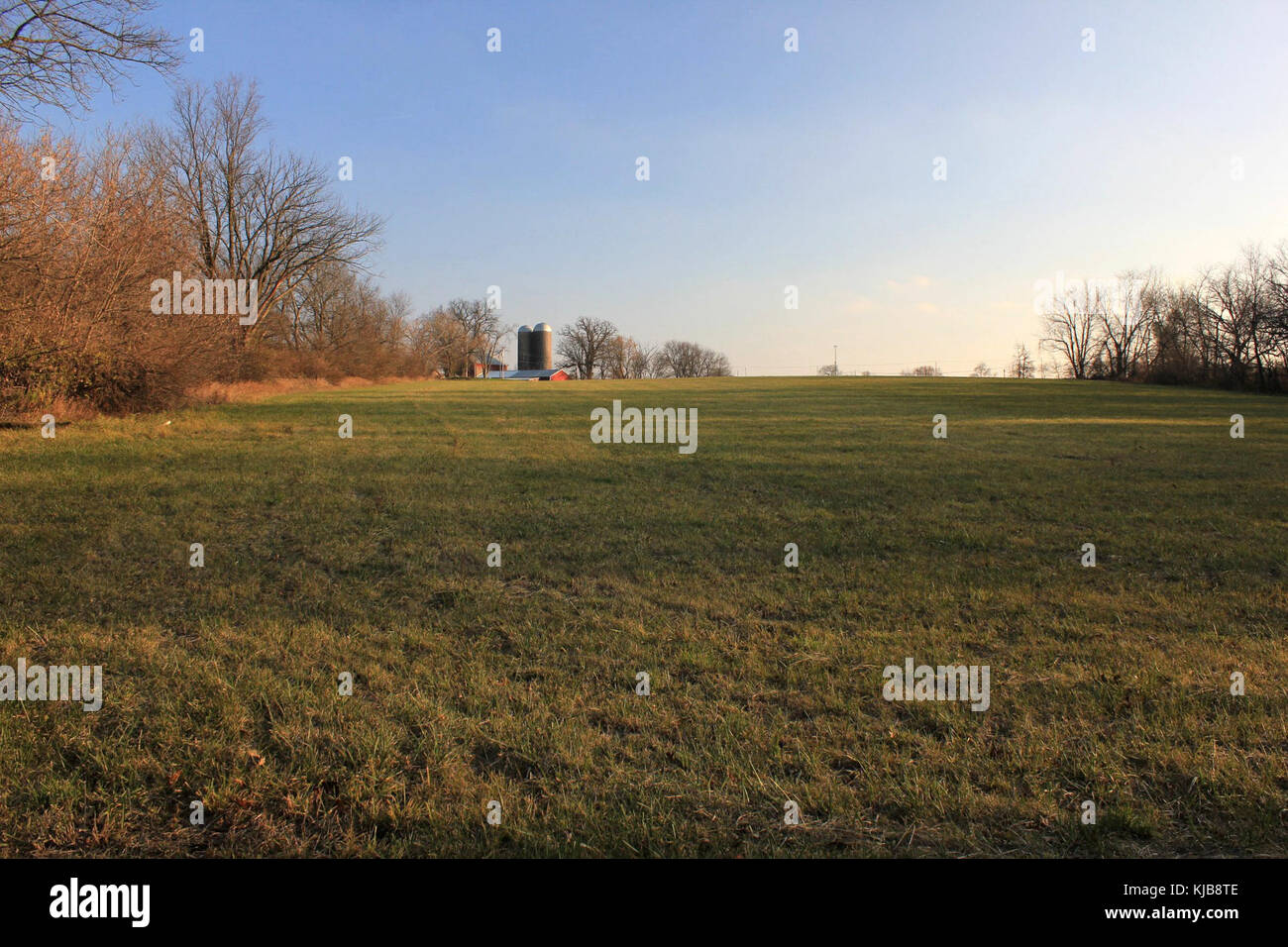 Gfp illinois rock cut state park field Stock Photo Alamy