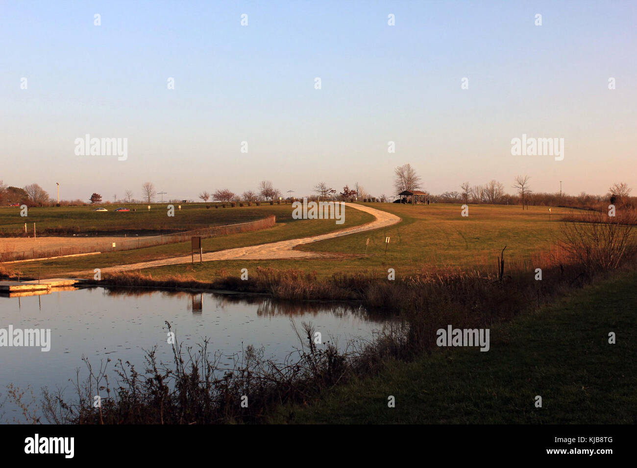 Gfp illinois rock cut state park picnic and beach area Stock Photo Alamy