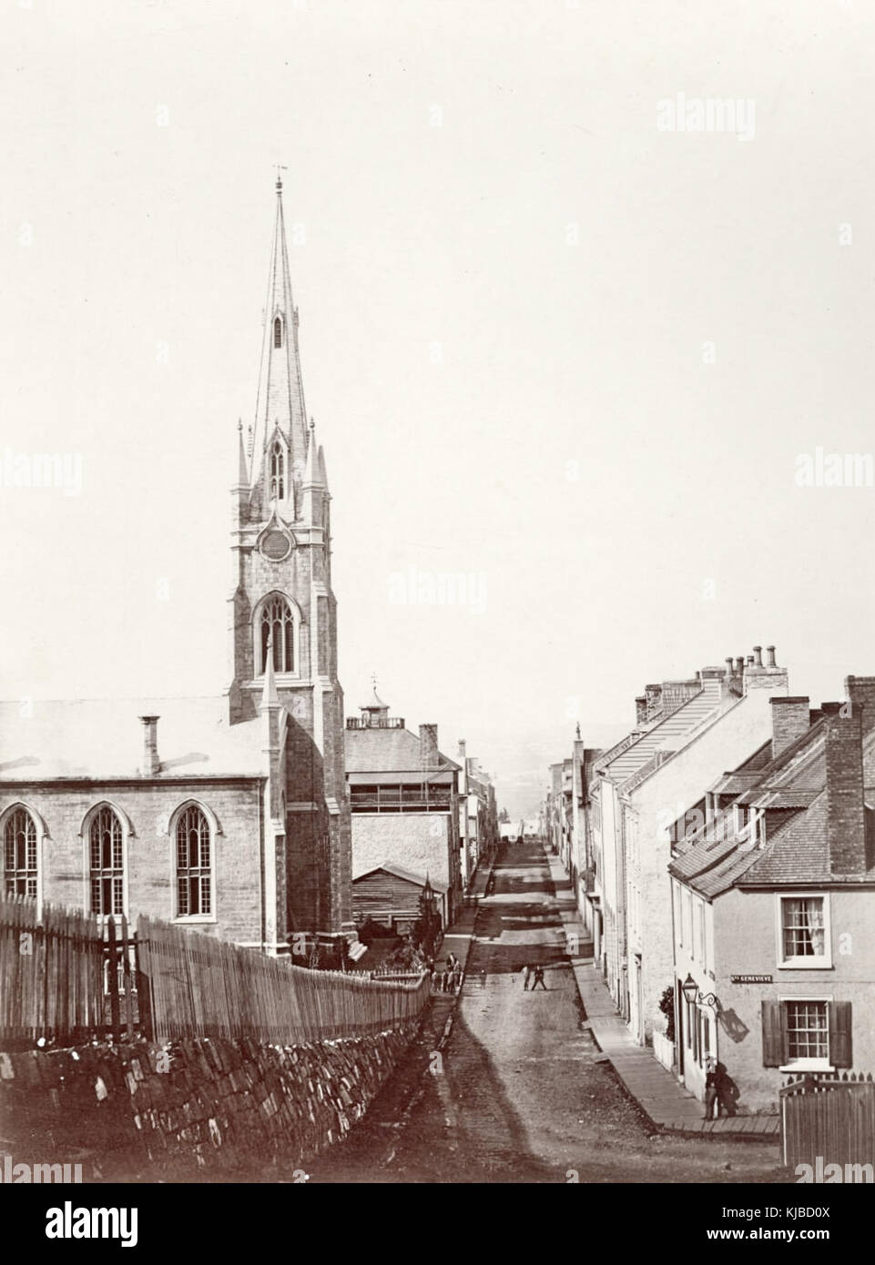 St Ursule Street Stock Photo Alamy