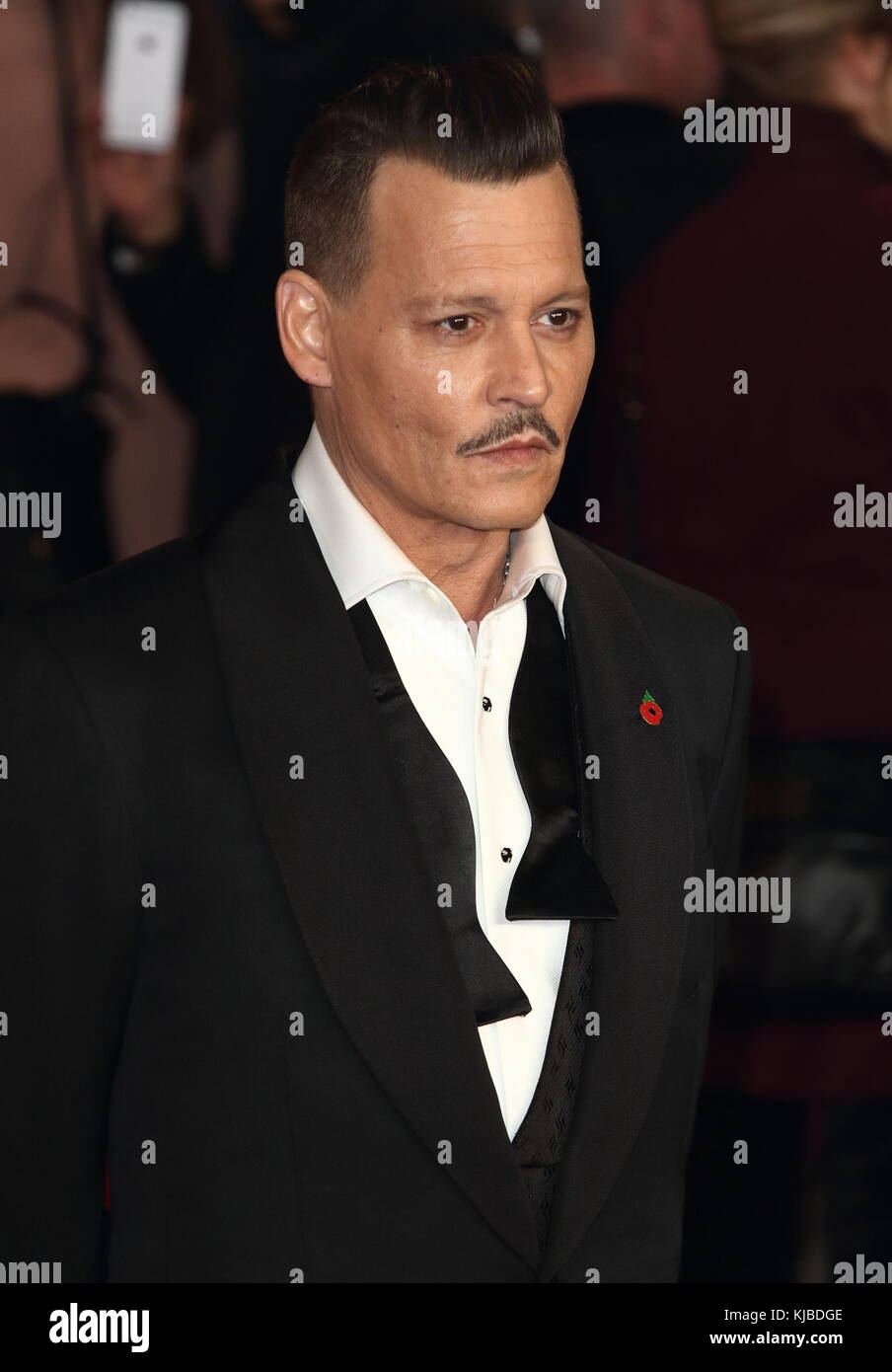 London, UK. Johnny Depp at Murder on the Orient Express - World ...