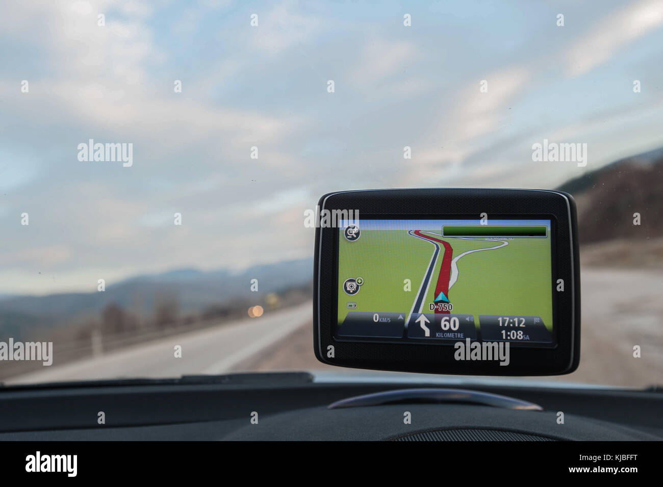 Car navigation system hi-res stock photography and images - Alamy