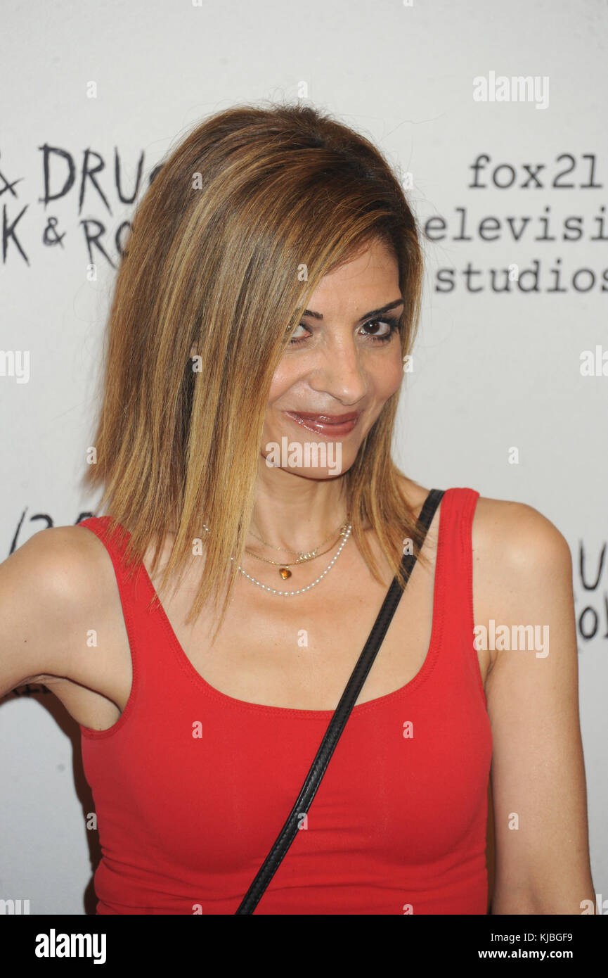NEW YORK, NY - JUNE 28:  Callie Thorne attends 'Sex&Drugs&Rock&Roll' Season 2 Premiere at AMC Loews 34th Street 14 theater on June 28, 2016 in New York City.   People:  Callie Thorne Stock Photo