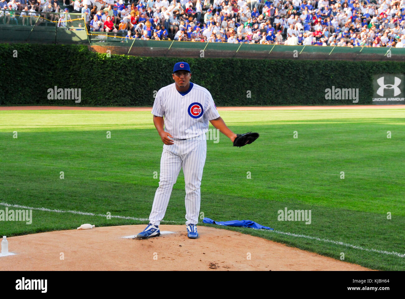 Chicago June 11, 2007 The Wrigley Field Baseball Stadium is Home of the Chicago Cubs since