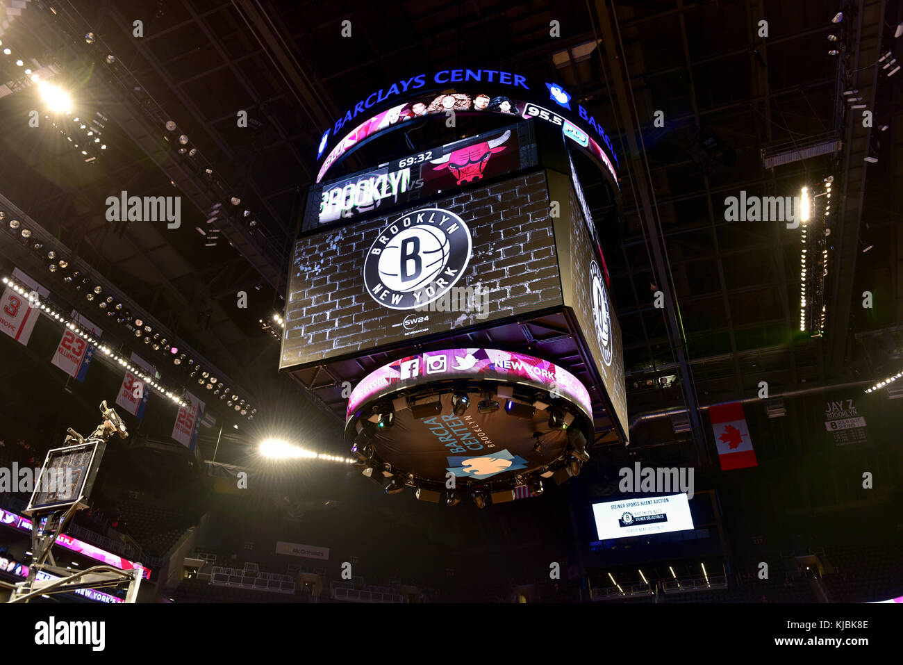 Brooklyn, New York October 28, 2015 Brooklyn Nets versus Chicago