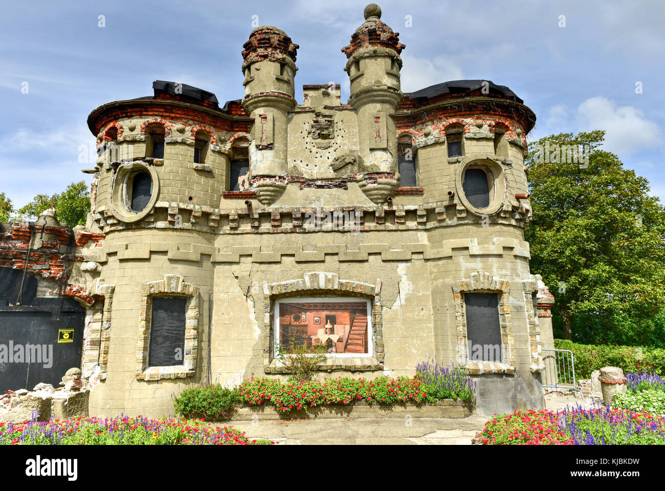 Bannerman Castle Armory On Pollepel Island In The Hudson River