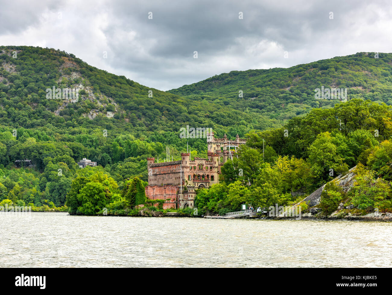 Bannerman Castle Armory On Pollepel Island In The Hudson River