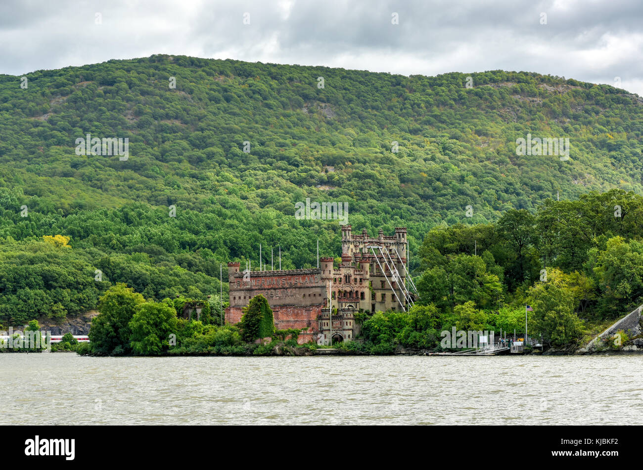 Bannerman Castle Armory On Pollepel Island In The Hudson River