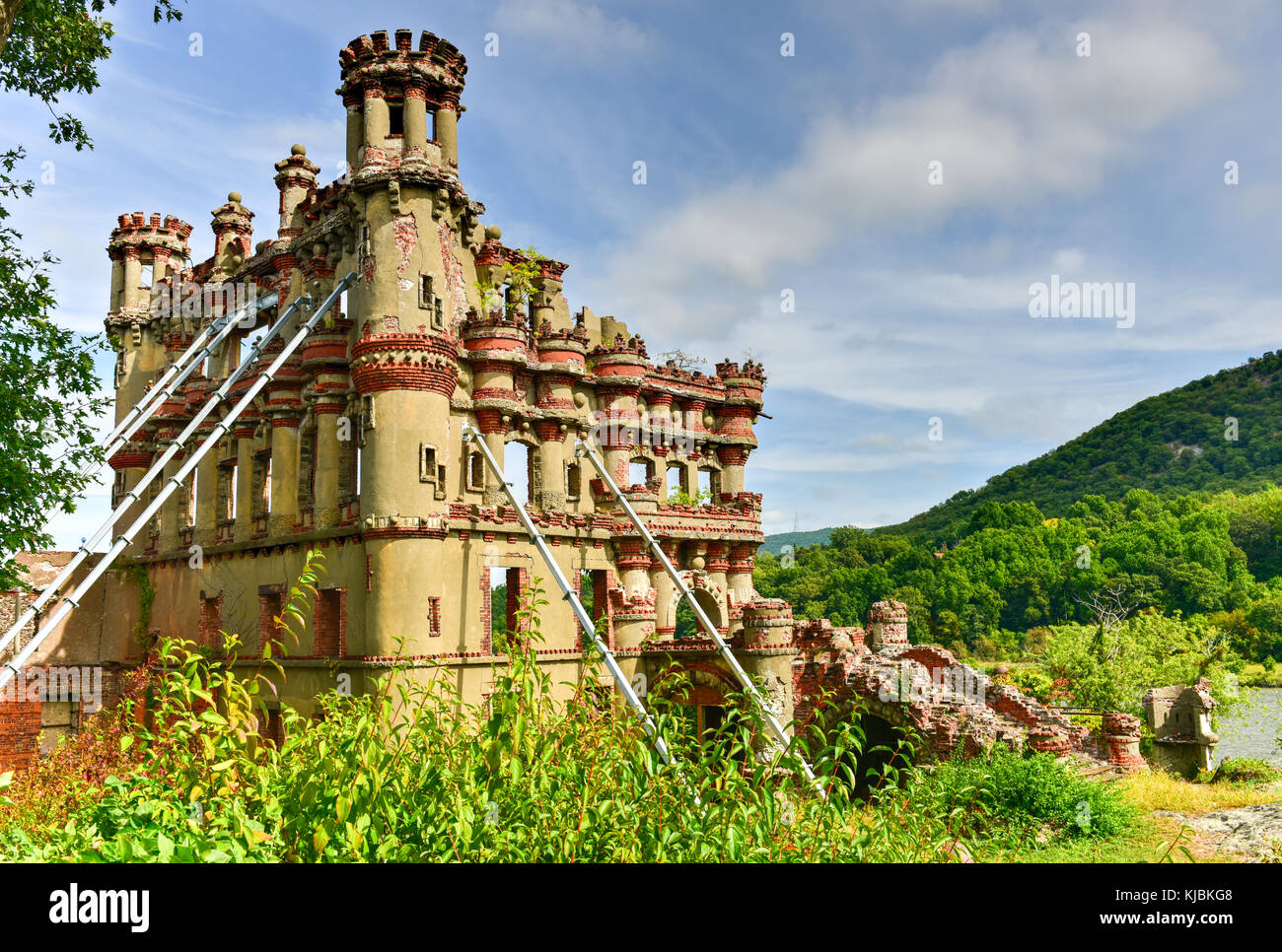 Bannerman Castle Armory On Pollepel Island In The Hudson River