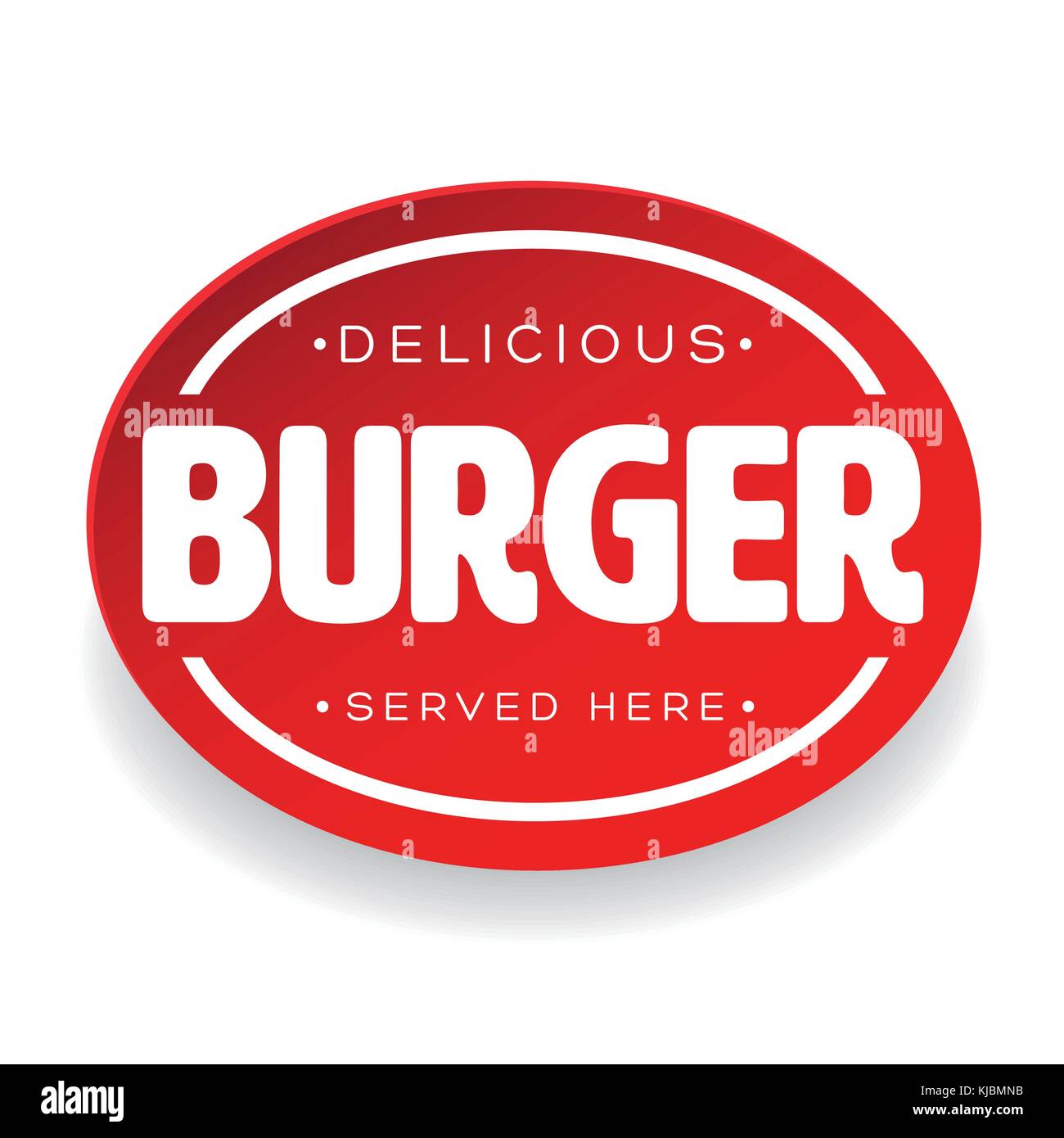 Delicious Burger vintage stamp Stock Vector Image & Art Alamy