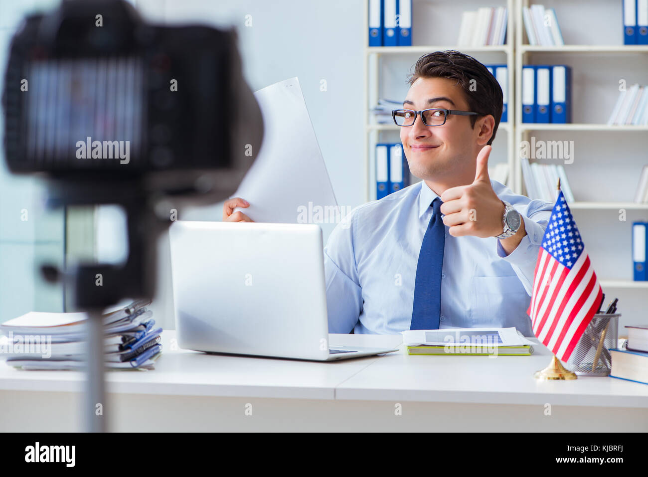 videoblogger-explaining-green-card-visa-application-process-stock-photo-alamy