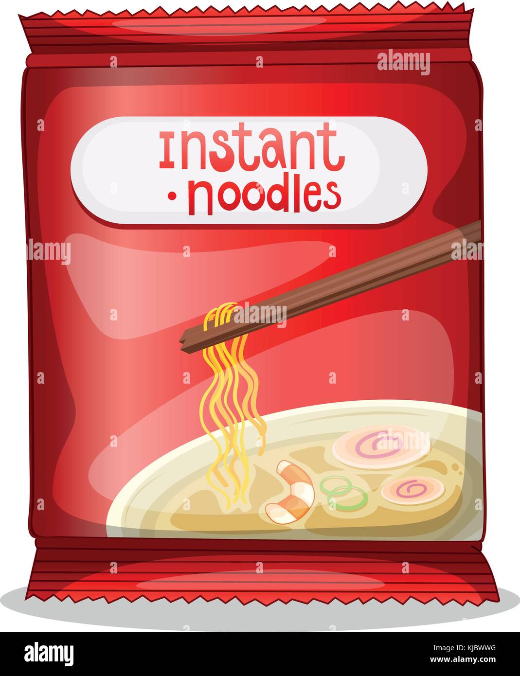 Illustration of a pack of an instant noodles on a white background Stock Vector Image & Art - Alamy Illustration of a pack of an instant noodles on a white background Stock Vector Image & Art - Alamy