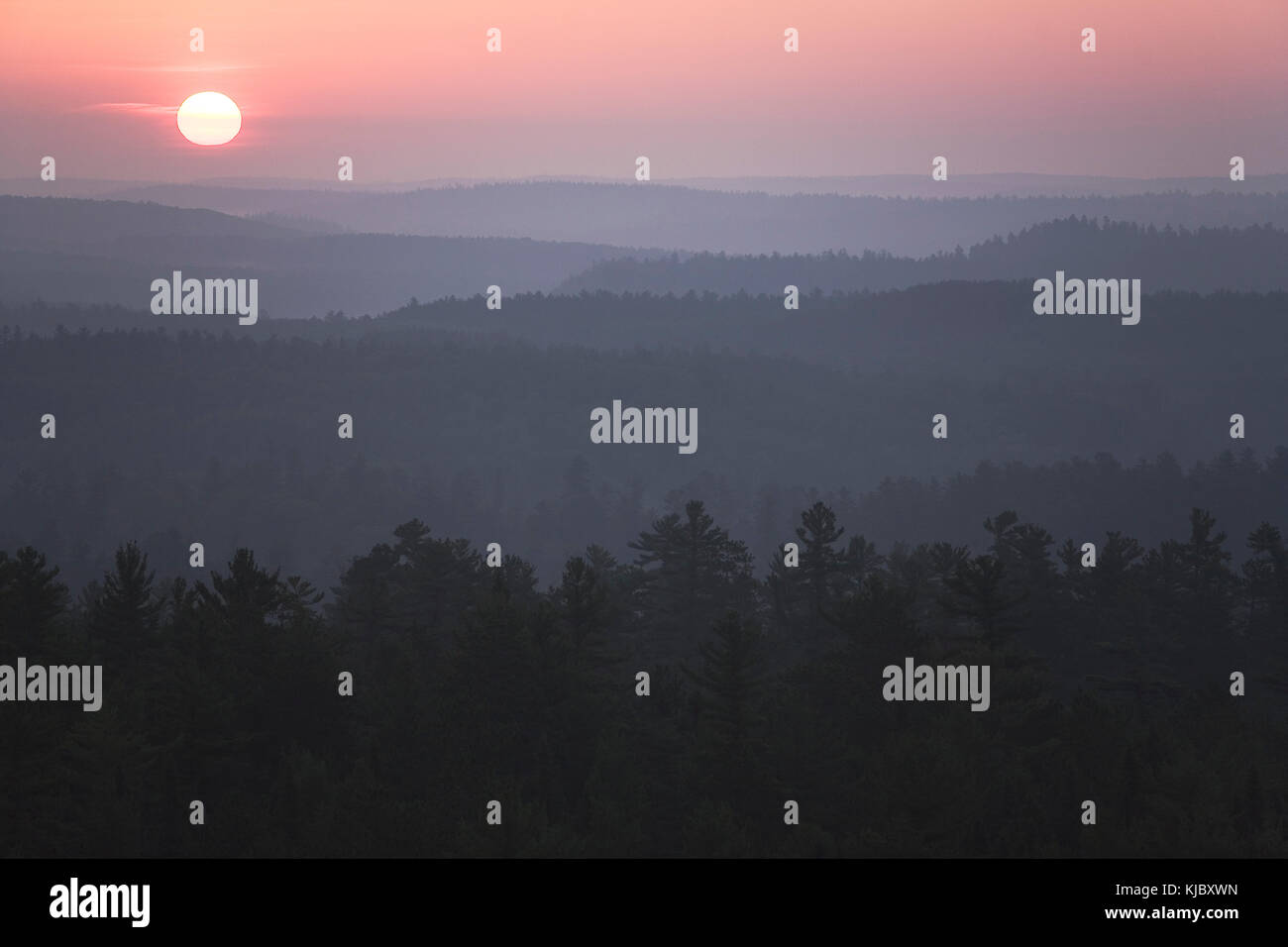 Canada, Ontario, sunset, sunrise Stock Photo Alamy