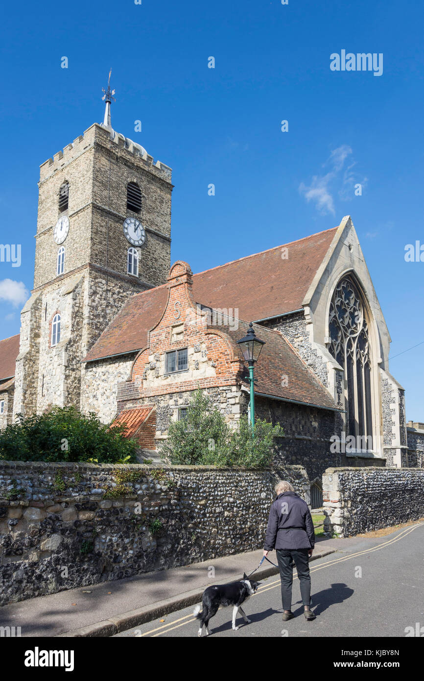 St Peter's Church, Market Street, Sandwich, Kent, England, United