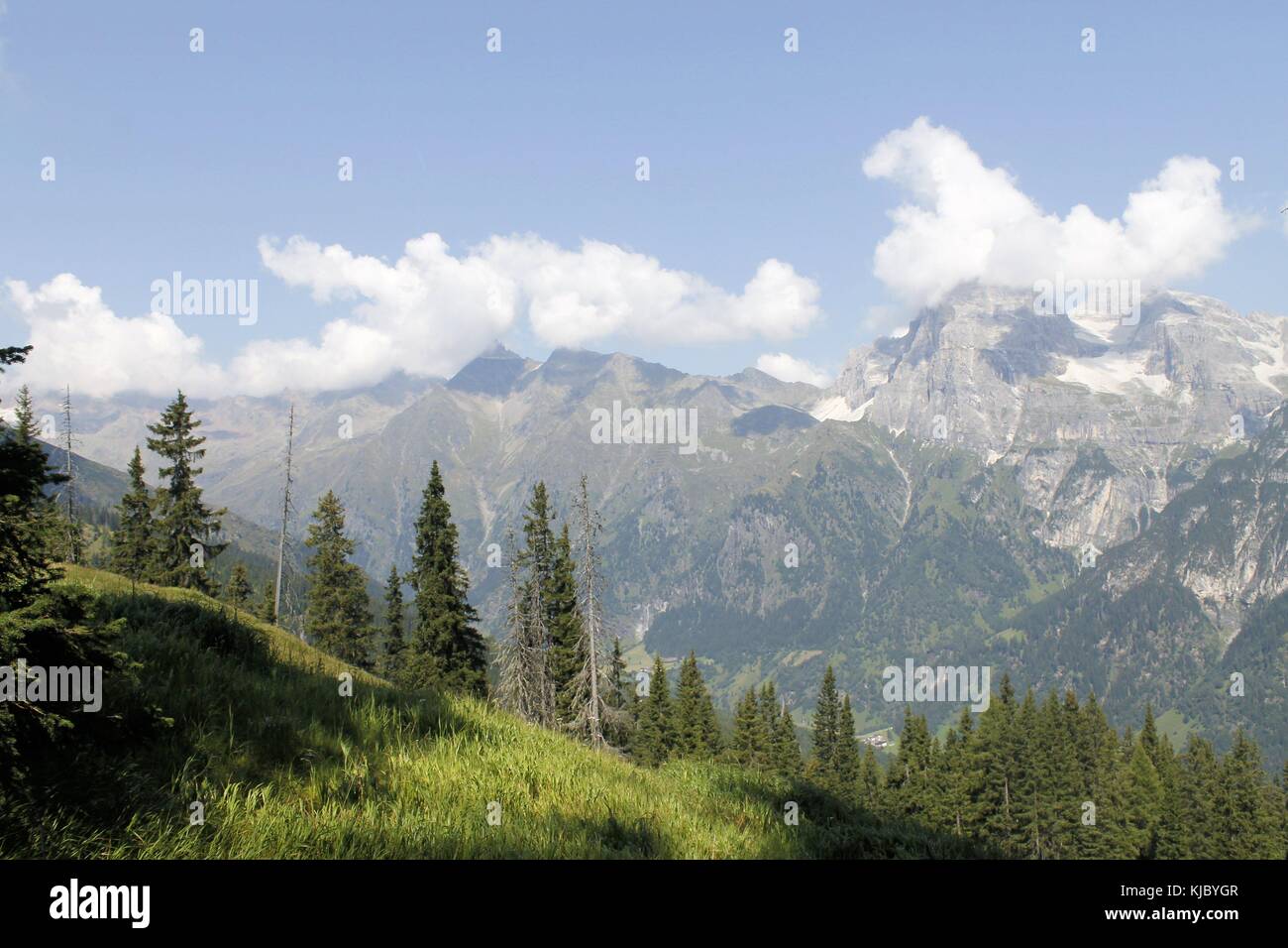 landscape of mountains on the Alps in Italy Stock Photo - Alamy
