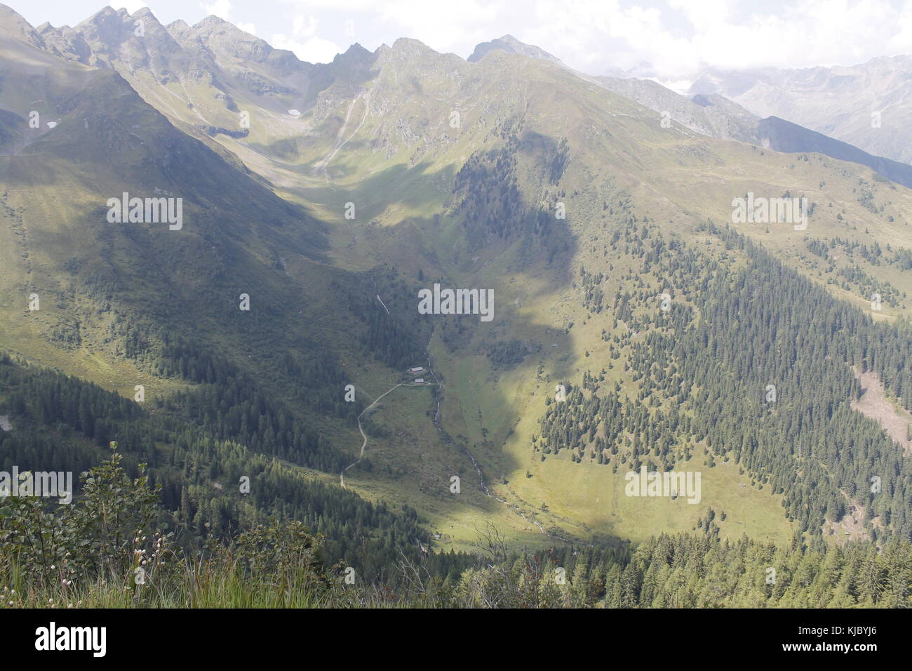 landscape of mountains on the Alps in Italy Stock Photo - Alamy