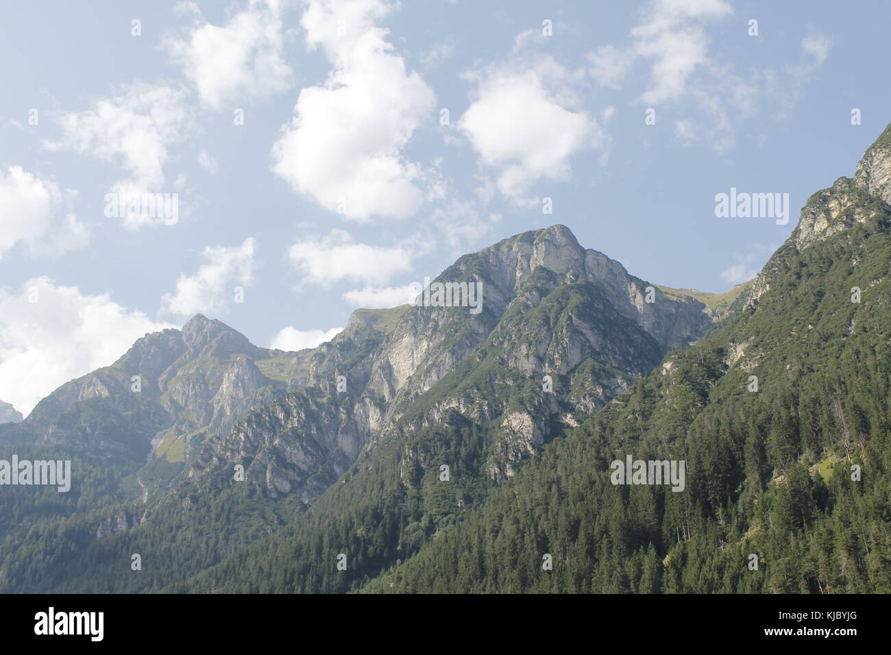 landscape of mountains on the Alps in Italy Stock Photo - Alamy