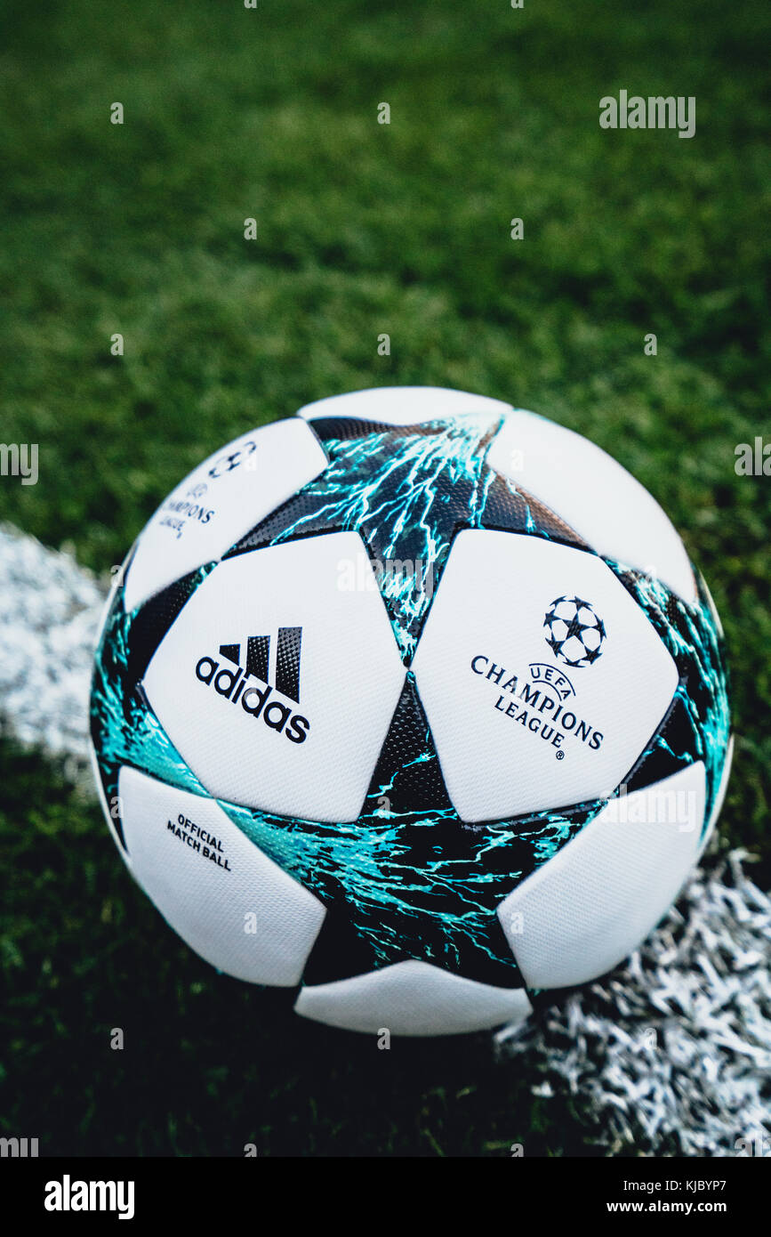 Uefa champions league ball hi-res stock photography and images - Alamy