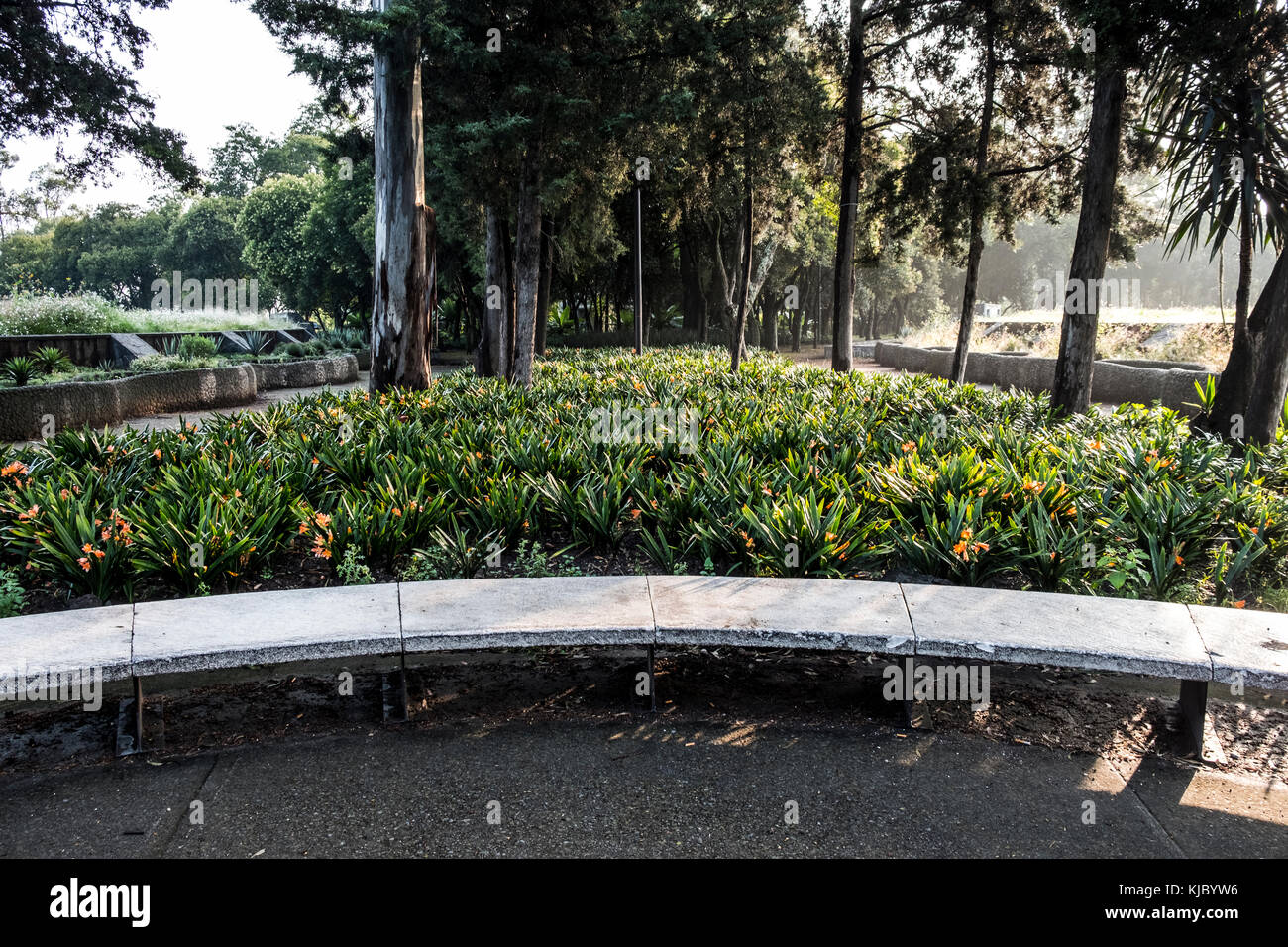 Torres de Chapultepec (Vessels of the 4 Tanks storage of the Carcamo Dolores) Stock Photo