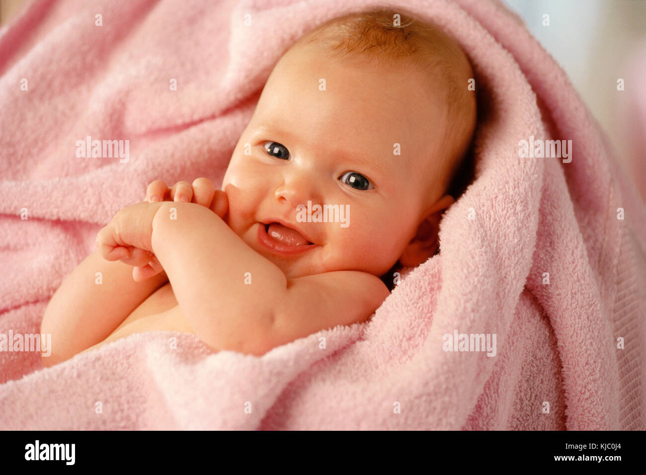 Portrait of Baby Girl Stock Photo - Alamy