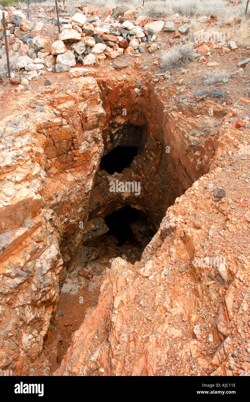 Old Mine Shaft Stock Photo Alamy