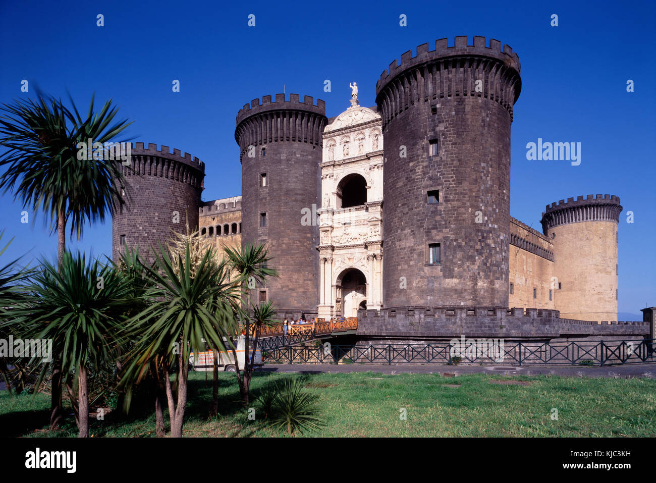 Castel Nuovo, Naples, Campania, Italy Stock Photo