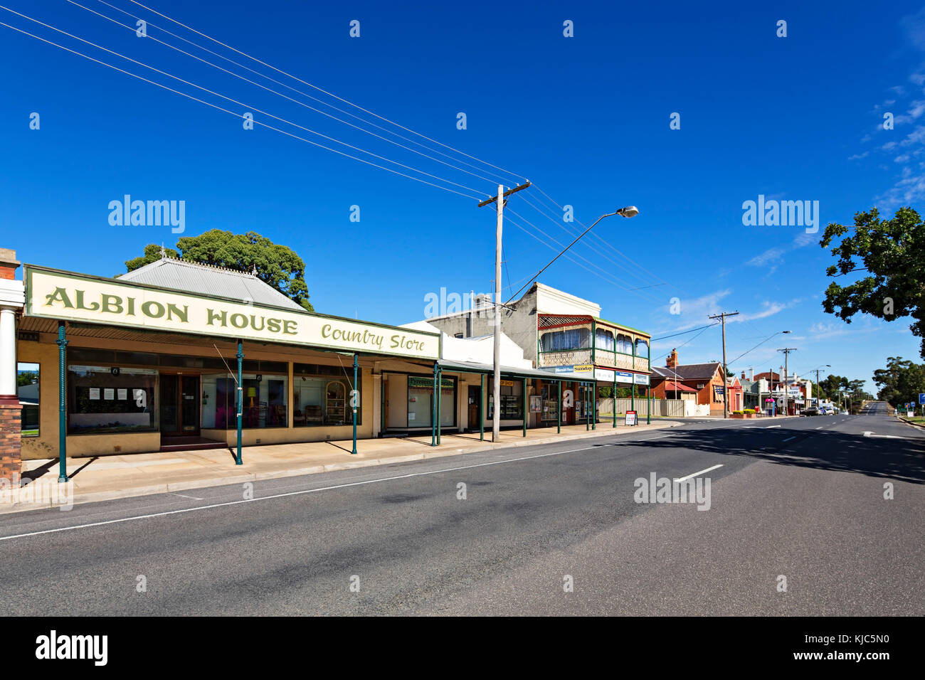 Gold was discovered in Avoca in 1852 and these days goldfields town has