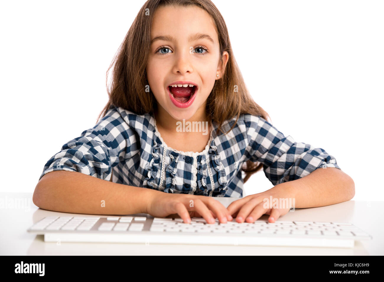 24,403 Cute Little Girl Computer Stock Photos - Free & Royalty-Free Stock  Photos from Dreamstime