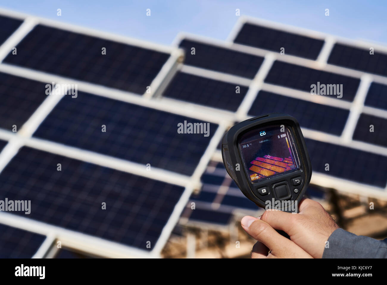 Commercial solar power plant hi-res stock photography and images - Alamy