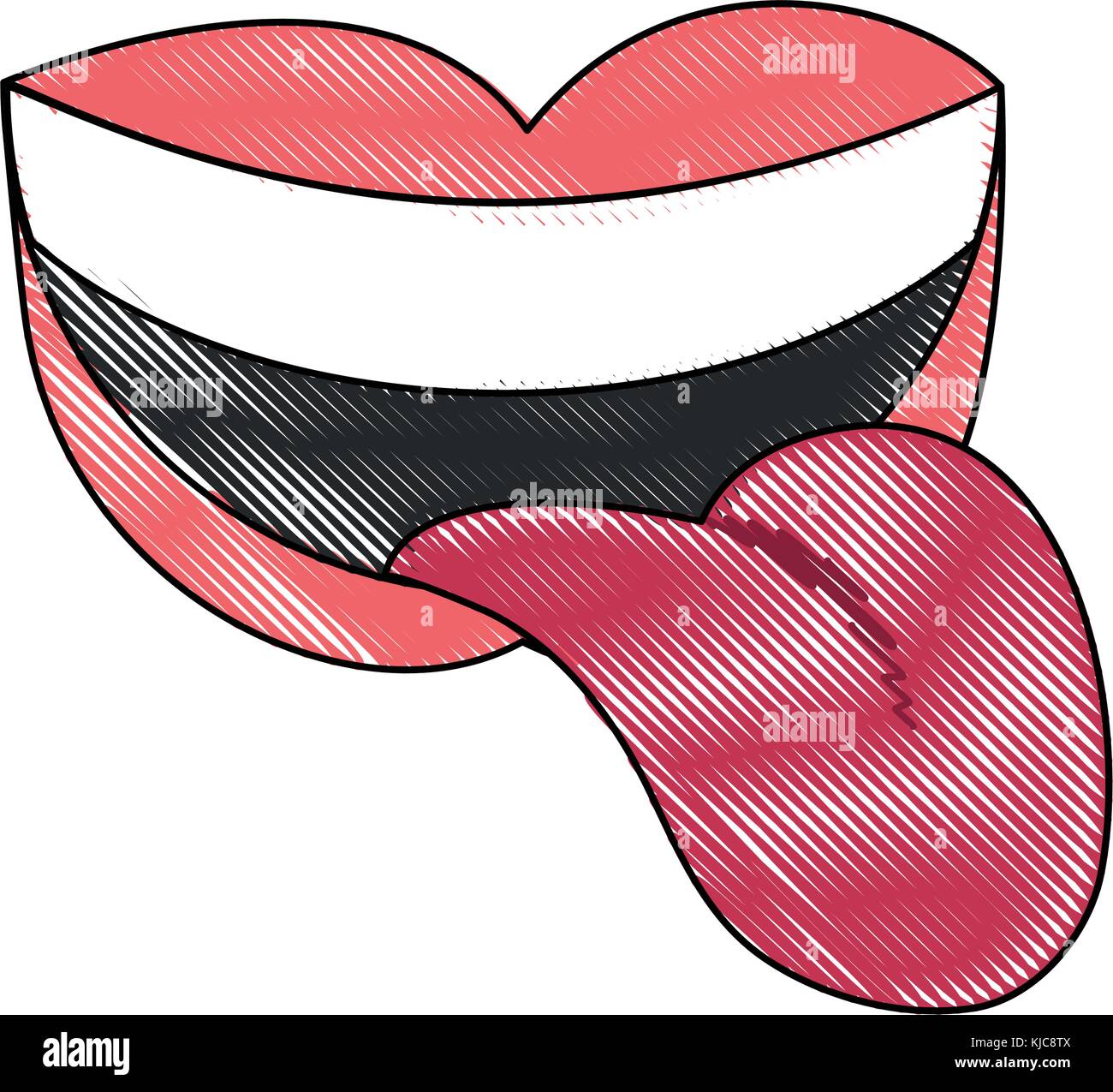 Tongue Out Cartoon High Resolution Stock Photography and Images Alamy