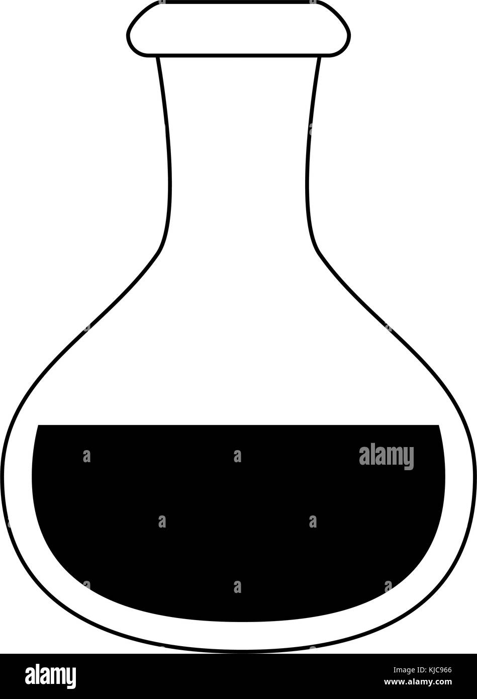 Flask chemistry lab Stock Vector Image & Art Alamy